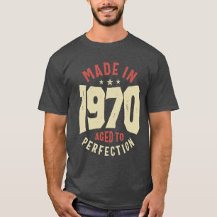 Tillverkad 1970 53:e födelsedagen t shirt