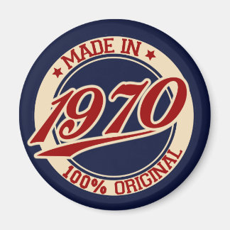 Tillverkad 1970 magnet