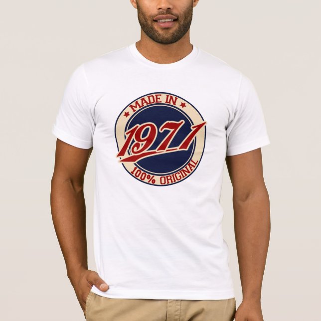 Tillverkad 1971 tee shirt (Framsida)