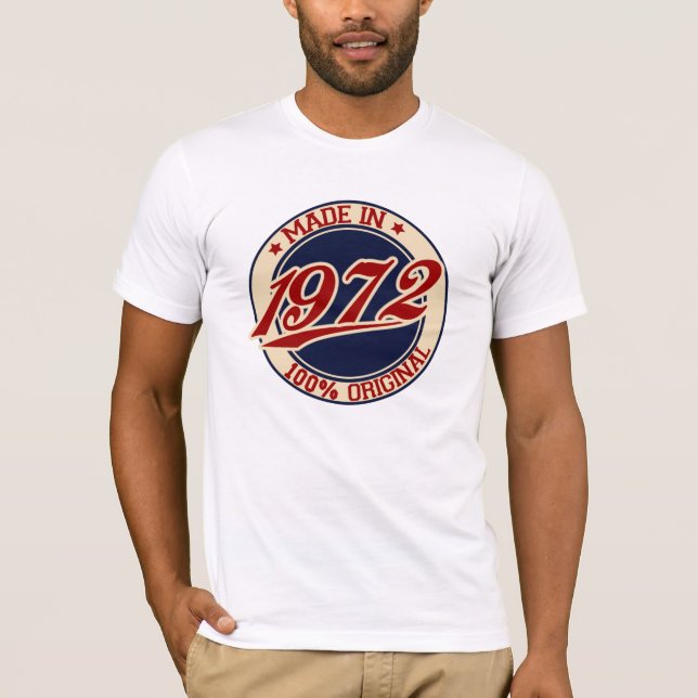 Tillverkad 1972 t-shirt (Framsida)