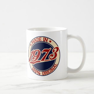 Tillverkad 1973 kaffemugg