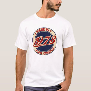 Tillverkad 1973 t-shirt