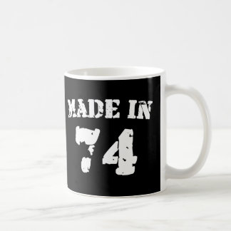 Tillverkad 1974 kaffemugg