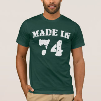 Tillverkad 1974 Shirt Tee