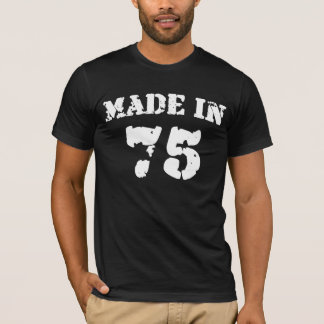 Tillverkad 1975 Shirt T