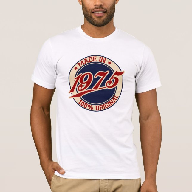Tillverkad 1975 t-shirt (Framsida)
