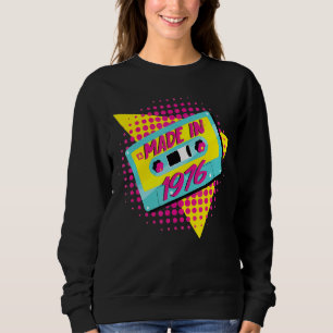 Tillverkad 1976 46:e födelsedagen 80-talet 90:e 19 t shirt