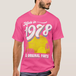 Tillverkad 1978, alla originaldelar 1 t shirt