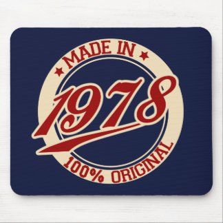 Tillverkad 1978 musmatta