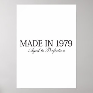 Tillverkad 1979 poster