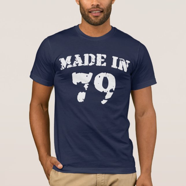 Tillverkad 1979 tee (Framsida)