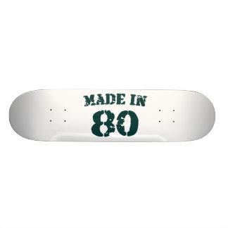 Tillverkad 1980 mini skateboard bräda 18,7 cm