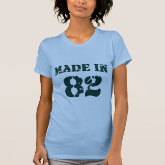 Tillverkad 1982 t shirt