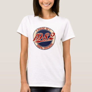 Tillverkad 1982 tee