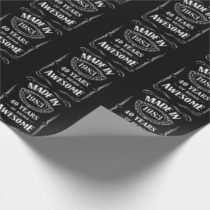 Tillverkad 1983 40 år som fantastisk 2023-dag presentpapper