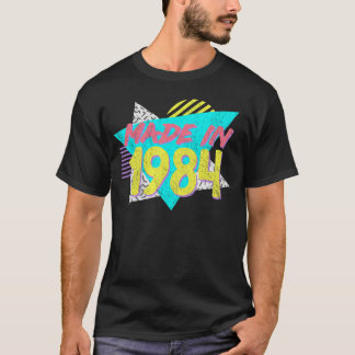 Tillverkad 1984 40:e födelsedagen t shirt