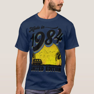 Tillverkad 1984 års Begränsada utgåva T Shirt