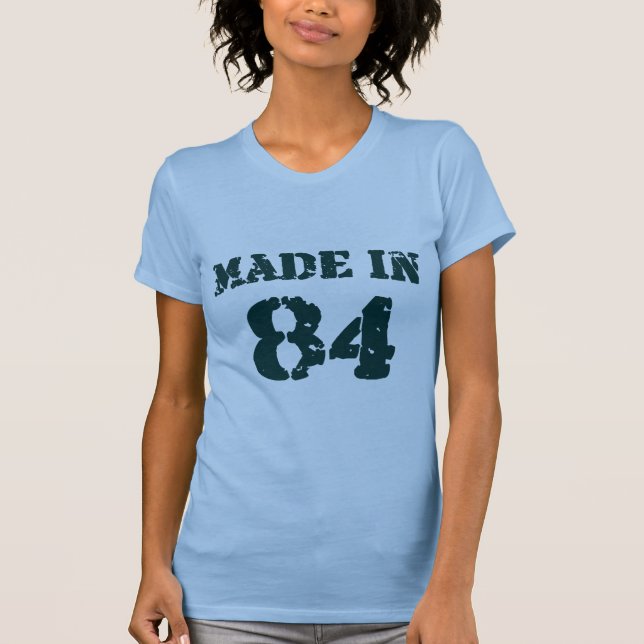 Tillverkad 1984 tee shirt (Framsida)