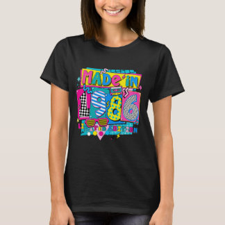 Tillverkad 1986 Limited Edition Retro 80-tals T-Sh T Shirt