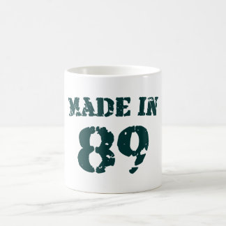 Tillverkad 1989 kaffemugg