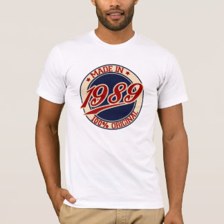 Tillverkad 1989 t-shirt
