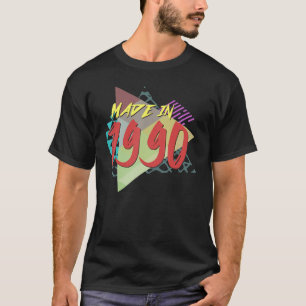 Tillverkad 1990 33:e födelsedagen i 33 år gammal t shirt