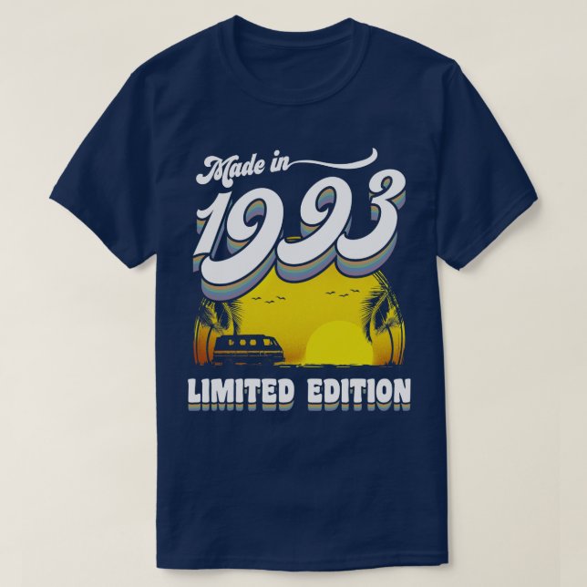 Tillverkad 1993 30års födelsedag Gift 30 år gammal T Shirt (Design framsida)
