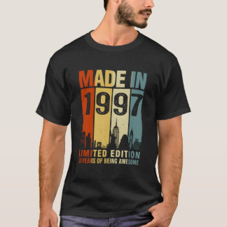 Tillverkad 1997 26 år av att vara fantastisk t shirt