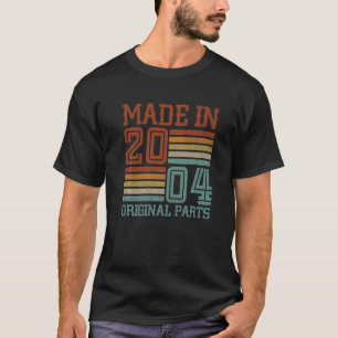 Tillverkad 2004 Originaldelar 18 år gammal 18:e fö T Shirt
