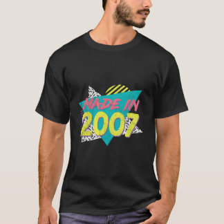 Tillverkad 2007 16:e t shirt