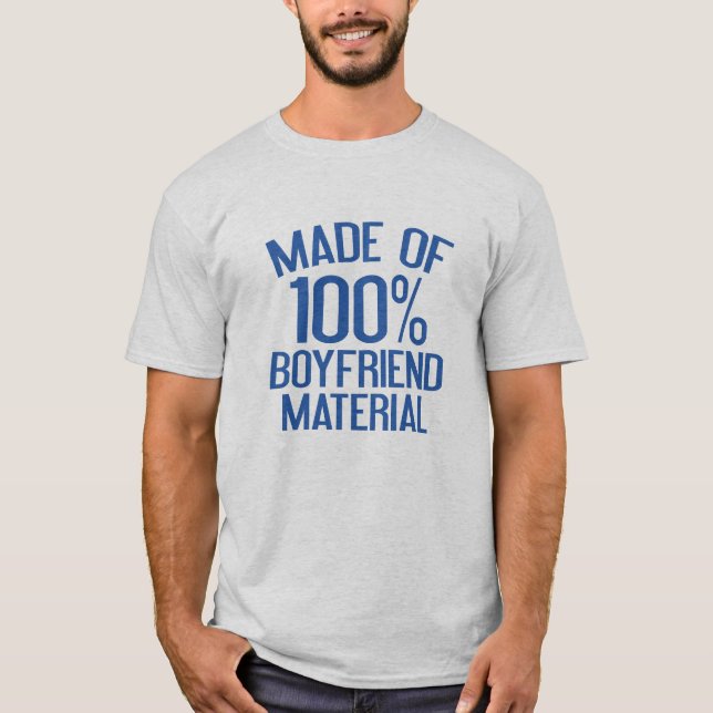 Tillverkad av 100 % Boykompis-material T Shirt (Framsida)