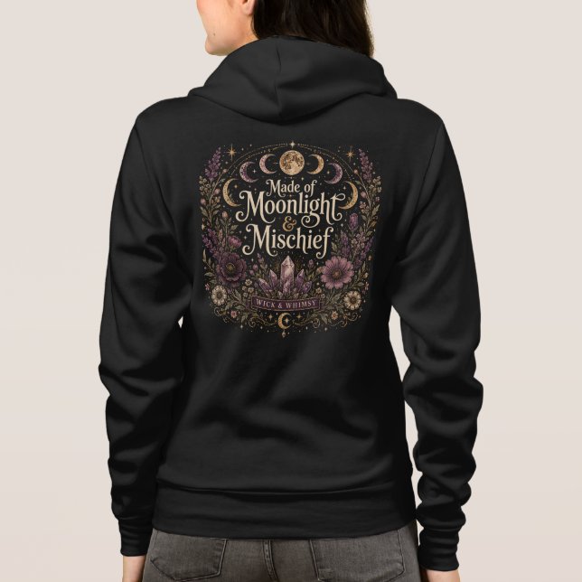 Tillverkad av månsken och elakhet t shirt (Baksida)