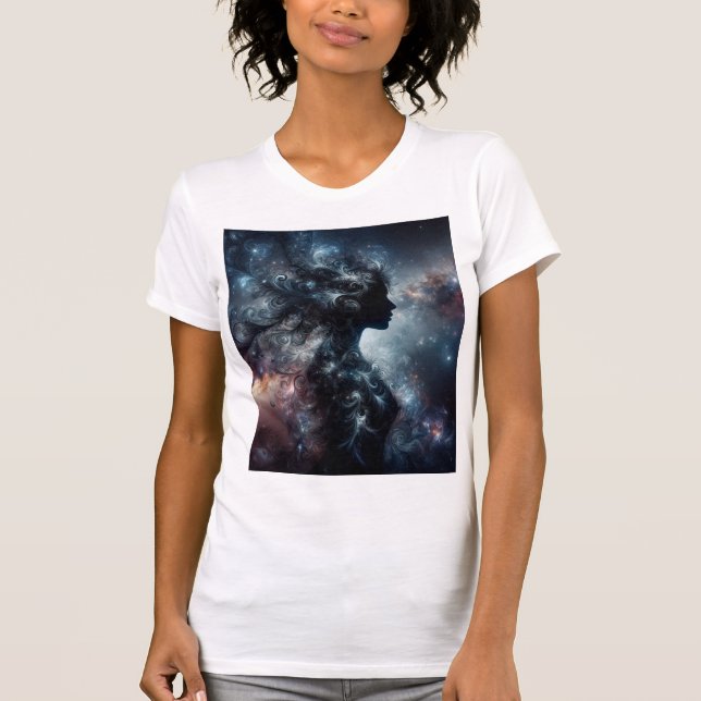 Tillverkad av stjärnstoft t shirt (Framsida)