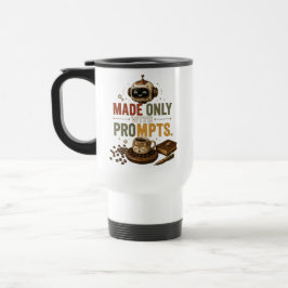 Tillverkad Endast Med Roliga Ai-Kaffemaskin Retro Resemugg