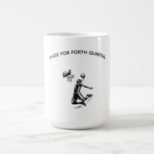 Tillverkad för fjärde kvart Shirt-Basketspelare
