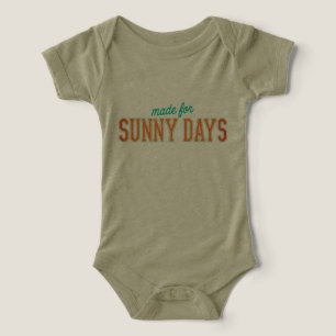 Tillverkad för solig dag t shirt
