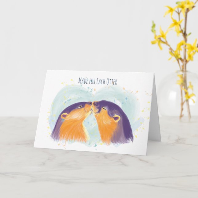 Tillverkad för varje visitkort kort (Gul blomma)