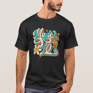 Tillverkad i 70-talets retro som Skapades under 19 T Shirt