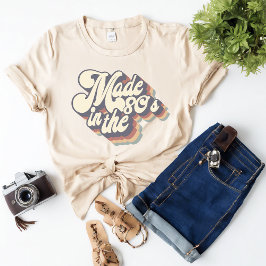 Tillverkad i 80:s Retro-funny Vintage T Shirt