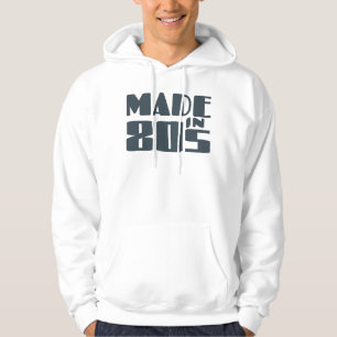 Tillverkad i 80-tal hoodie