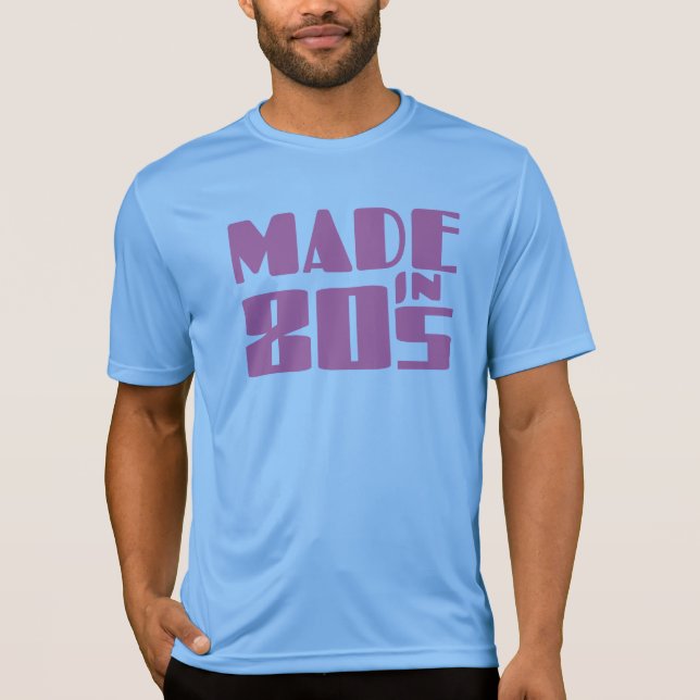 Tillverkad i 80-tal t shirt (Framsida)