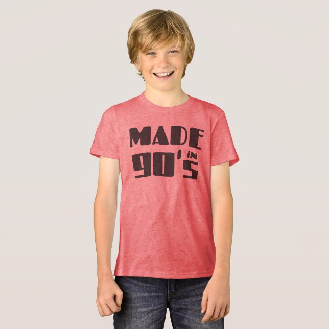 Tillverkad i 90-tal t shirt (Framsida Full)