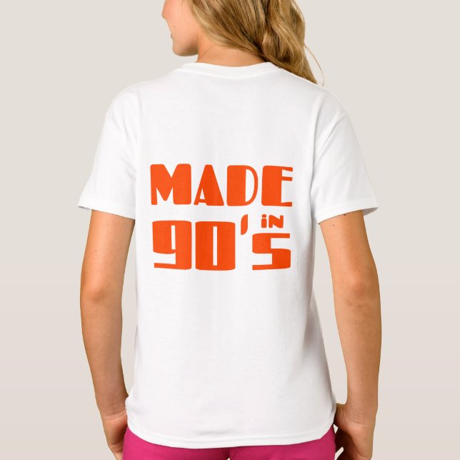 Tillverkad i 90-tal t shirt (Baksida)