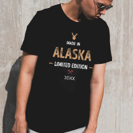 Tillverkad i Alaska Begränsad Edition År T Shirt