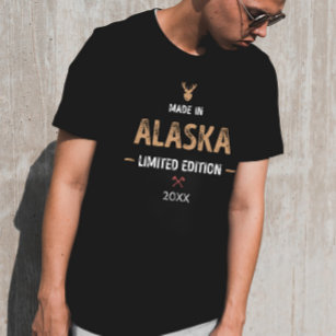 Tillverkad i Alaska Begränsad Edition År T Shirt