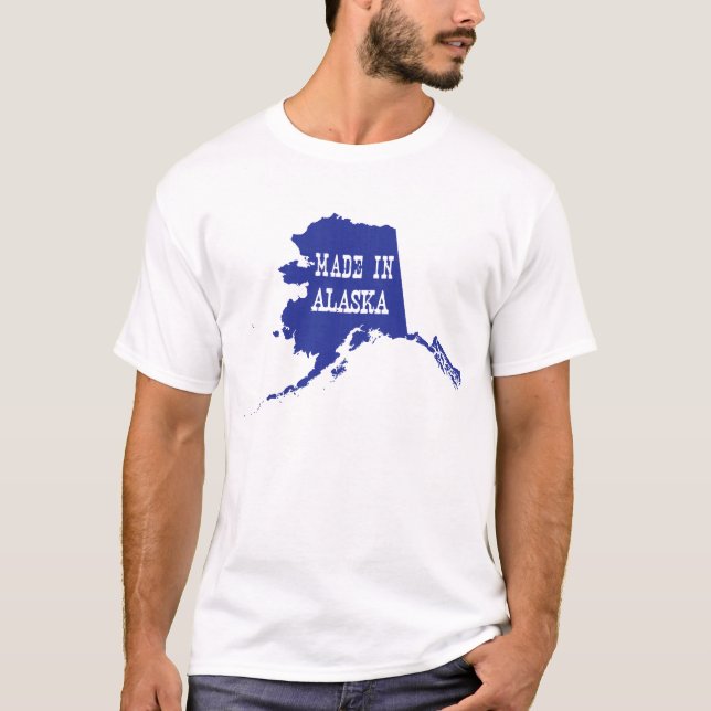 Tillverkad i Alaska Ice Chipper Alaska Born Inuit Tee (Framsida)