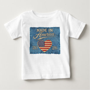 Tillverkad i Amerika Baby Body & T-Shirt
