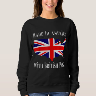 Tillverkad i Amerika med brittiska reservdelar som T Shirt