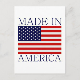 Tillverkad i Amerika Vykort