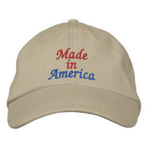 Tillverkad i Amerikanska kap av SRF Broderad Keps